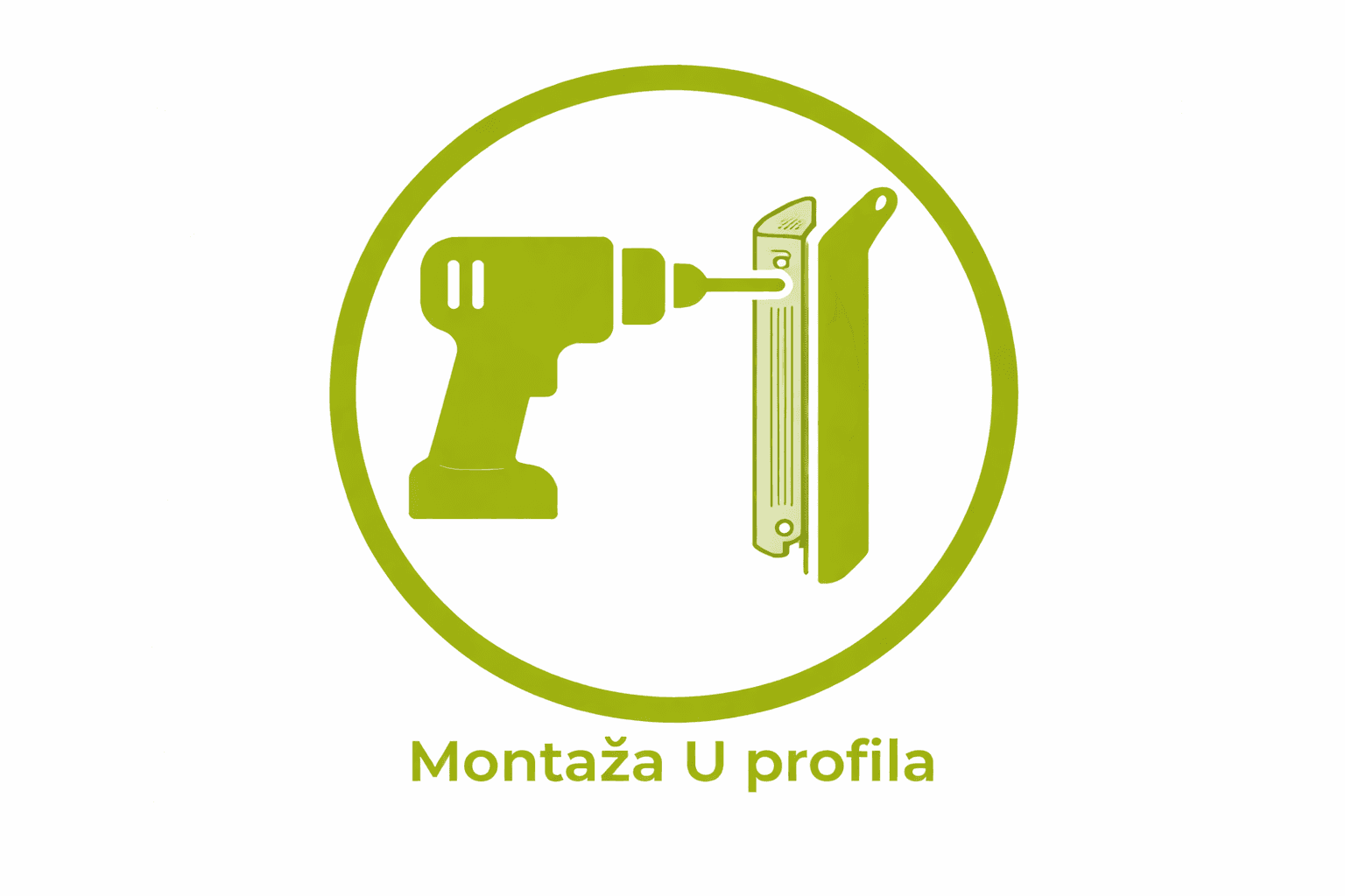 Montaža U profila